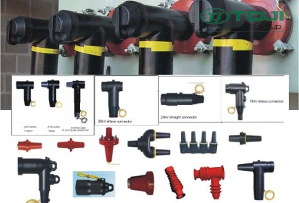 dau cap ngam trung the raychem t plug elbow