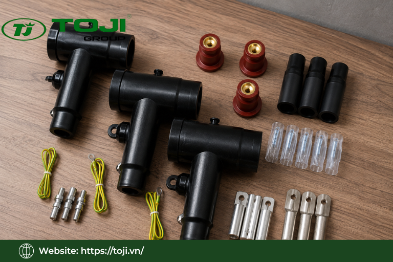 Cấu tạo chi tiết của đầu cáp T-Plug cho tủ RMU
