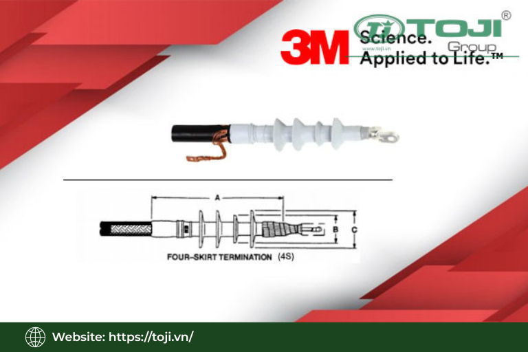 Khái niệm đầu cáp co lạnh 3M