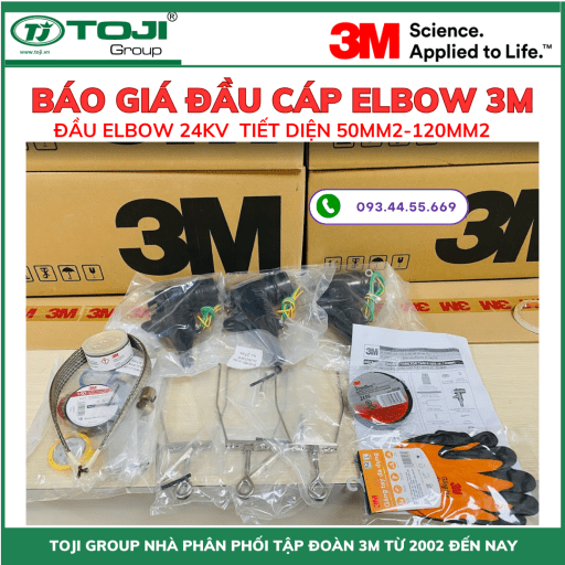 bao gia dau cap elbow 3m 24kv 1 pha 3 pha