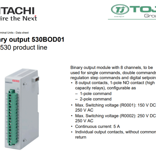 phan phoi rtu 530 hitachi 530BID01 530BOD01 dai ly bao gia smart grid rmu