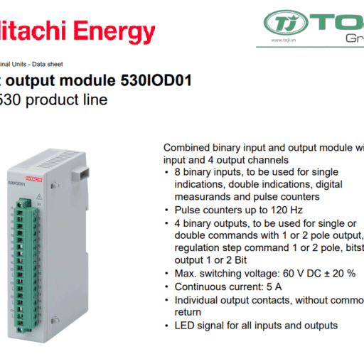 phan phoi rtu 530 hitachi 530IOD01 dai ly bao gia smart grid rmu