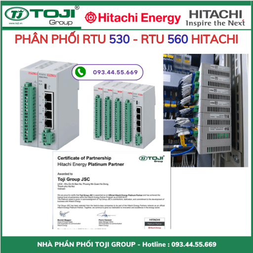 phân phối rtu 530 hitachi
