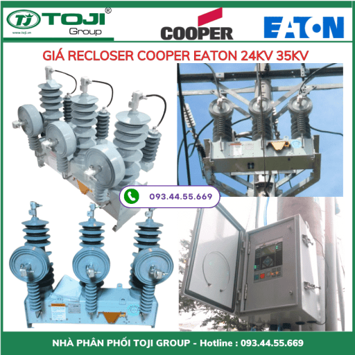 Recloser Cooper Eaton 24kV 35kV