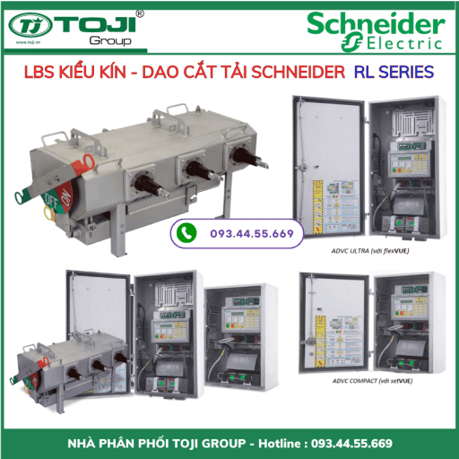 dao cắt tải lbs 24kv schneider RL