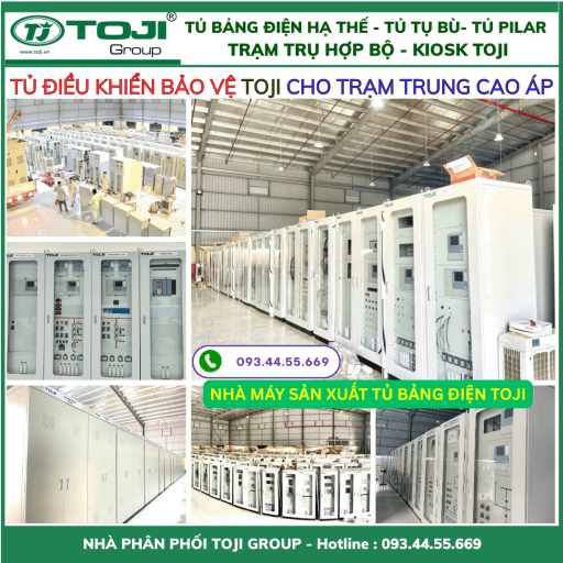 tu dieu khien bao ve tram 110kv 220kv 500kv 22kv bao gia toji group san xuat role abb hitachi siemens schneider toshiba 2