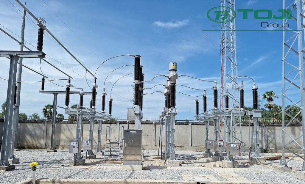 duong day 110kv tinh bien ha tien an gian tong thau epc pc toji group 2