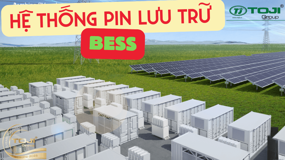 phan phoi pin luu tru nang luong mat troi bess huawei toji