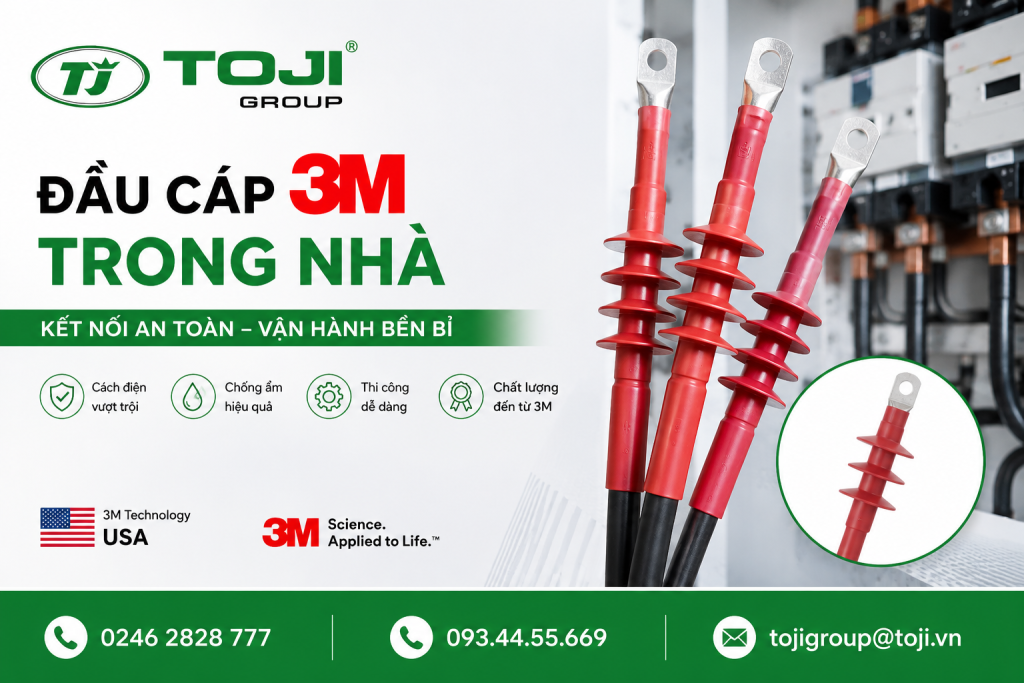 đầu cáp 3m trong nhà