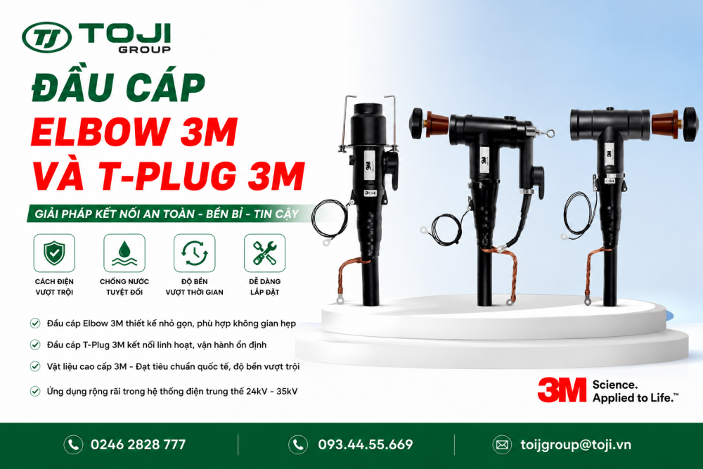 Tổng quan về đầu cáp Elbow 3M và T-Plug 3M