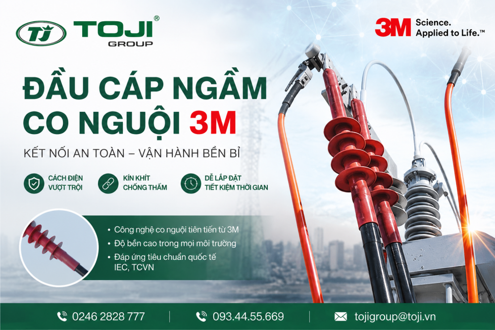 đầu cáp ngầm co nguội 3m