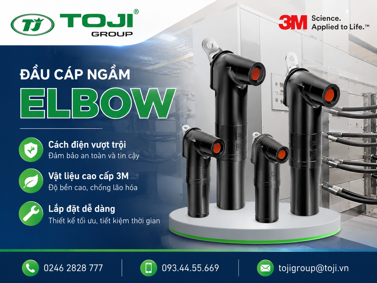 đầu cáp ngầm Elbow